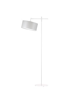Biała lampa podłogowa w stylu skandynawskim MELTON ze sklepu Lysne w kategorii Lampy podłogowe - zdjęcie 181824803