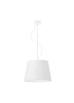 Biała lampa wisząca do kuchni TUNIS ze stożkowym abażurem - kolor biały ze sklepu Lysne w kategorii Lampy wiszące - zdjęcie 181825330