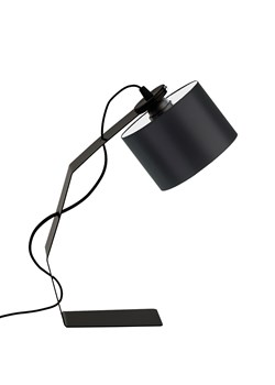 Lampa stołowa metalowa czarna HAGA ze sklepu Lysne w kategorii Lampy stołowe - zdjęcie 181826910