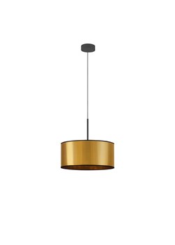 Złoty żyrandol do sypialni SINTRA MIRROR fi - 30 cm ze sklepu Lysne w kategorii Lampy wiszące - zdjęcie 181827122