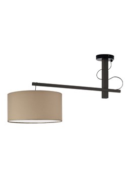 Drewniana lampa wisząca z abażurem FOGGIA ze sklepu Lysne w kategorii Lampy wiszące - zdjęcie 181827283