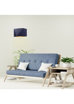 Biała lampa stojąca do salonu SANTIAGO GOLD ze sklepu Lysne w kategorii Lampy podłogowe - zdjęcie 181827590