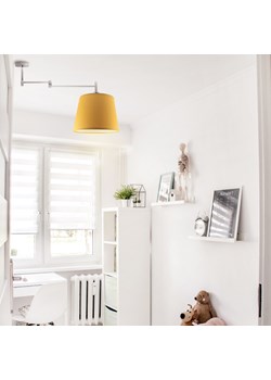 Musztardowa lampa sufitowa dla dzieci z regulacją obrotów TAMPA ze sklepu Lysne w kategorii Lampy dziecięce - zdjęcie 181827981