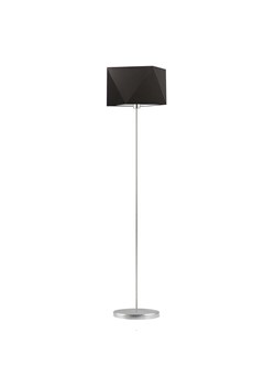 Klasyczna lampa stojąca do salonu FIDŻI z brązowym abażurem ze sklepu Lysne w kategorii Lampy podłogowe - zdjęcie 181828741