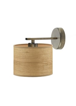 Kinkiet LUANDA ECO z fornirowym abażurem ze sklepu Lysne w kategorii Lampy ścienne - zdjęcie 181828912
