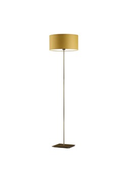 Musztardowa lampa stojąca do sypialni SOFIA na złotej nóżce ze sklepu Lysne w kategorii Lampy podłogowe - zdjęcie 181829233