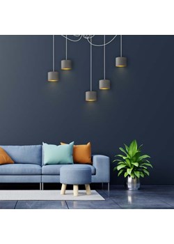 Sufitowy żyrandol pająk WAIKIKI W5 GOLD ze sklepu Lysne w kategorii Lampy wiszące - zdjęcie 181830224