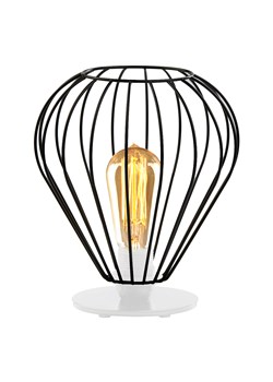 Czarna lampka stołowa loftowa ZAKYNTHOS LOFT ze sklepu Lysne w kategorii Lampy stołowe - zdjęcie 181830432