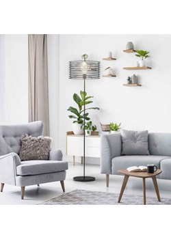 Lampa podłogowa czarna industrialna FORNOSA LOFT ze sklepu Lysne w kategorii Lampy podłogowe - zdjęcie 181830553