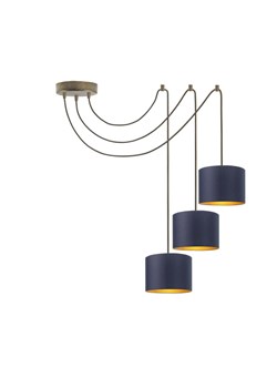 Wisząca lampa pająk WAIKIKI W3 GOLD ze sklepu Lysne w kategorii Lampy wiszące - zdjęcie 181830960