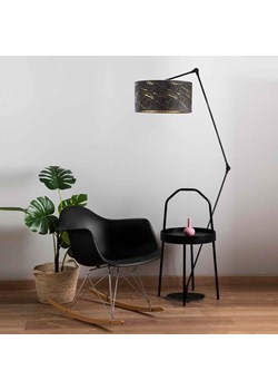 Lampa podłogowa z regulowanym ramieniem BARI MARMUR z abażurem z motywem marmuru ze sklepu Lysne w kategorii Lampy podłogowe - zdjęcie 181830994
