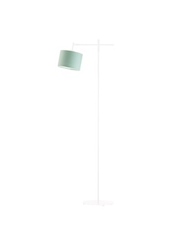 Regulowana lampa stojąca z miętowym abażurem SERES ze sklepu Lysne w kategorii Lampy podłogowe - zdjęcie 181831610