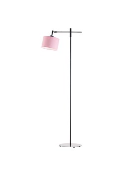 Nowoczesna lampa podłogowa z różowym abażurem SERES ze sklepu Lysne w kategorii Lampy podłogowe - zdjęcie 181831611
