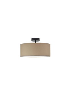 Lampa sufitowa z abażurem w kolorze beżowym WENECJA fi - 30 cm ze sklepu Lysne w kategorii Lampy sufitowe - zdjęcie 181832441