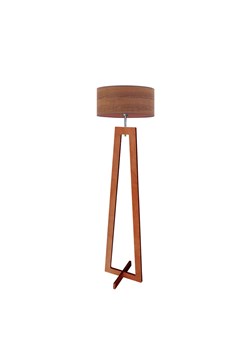 Drewniana lampa podłogowa do salonu BALI ECO z abażurem ze sklepu Lysne w kategorii Lampy podłogowe - zdjęcie 181832763