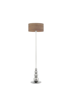 Lampa stojąca do salonu ROMA ECO z fornirowym abażurem ze sklepu Lysne w kategorii Lampy podłogowe - zdjęcie 181833890
