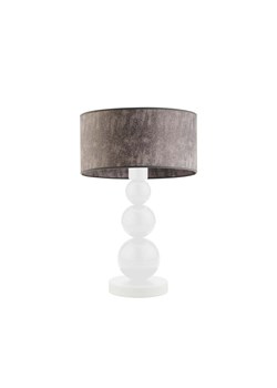 Designerska lampa stołowa w kolorze białym HONOLULU z betonowym kloszem ze sklepu Lysne w kategorii Lampy stołowe - zdjęcie 181834060