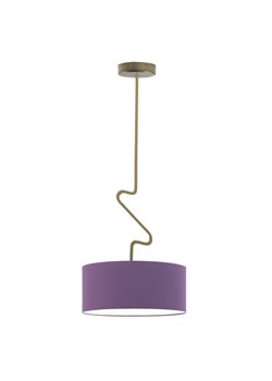 Fioletowa lampa sufitowa LOZANNA fi - 40 cm ze sklepu Lysne w kategorii Lampy sufitowe - zdjęcie 181834492