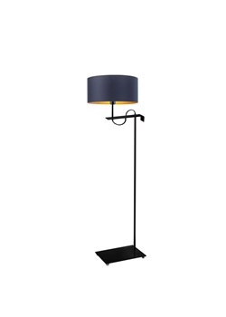 Lampa stojąca do biura z efektownym abażurem KAMERUN GOLD ze sklepu Lysne w kategorii Lampy podłogowe - zdjęcie 181835424