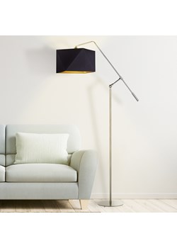 Srebrna lampa stojąca z regulacją wysokości COLMA GOLD ze sklepu Lysne w kategorii Lampy podłogowe - zdjęcie 181835811