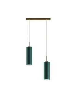 Lampa wisząca 2-punktowa złota MADERA ze sklepu Lysne w kategorii Lampy wiszące - zdjęcie 181835974