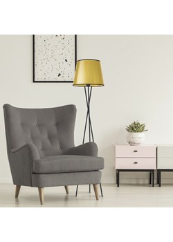 Złota lampa stojąca w stylu glamour TOKIO MIRROR ze sklepu Lysne w kategorii Lampy podłogowe - zdjęcie 181836160