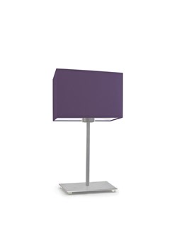 Lampka nocna z fioletowym abażurem w stylu art deco AMALFI ze sklepu Lysne w kategorii Lampy stołowe - zdjęcie 181836931