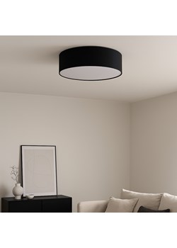 Czarna lampa sufitowa do salonu LED DUBAJ fi - 50 cm ze sklepu Lysne w kategorii Lampy sufitowe - zdjęcie 181836972