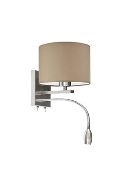 Dwupłomienna lampa ścienna do czytania SENEGAL ze sklepu Lysne w kategorii Lampy ścienne - zdjęcie 181837032