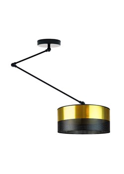 Czarna lampa sufitowa na wysięgniku nad stół NEWA GLAM ze sklepu Lysne w kategorii Lampy sufitowe - zdjęcie 181839304