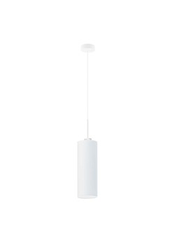 Biała lampa wisząca tuba LED do kuchni ELBA ze sklepu Lysne w kategorii Lampy wiszące - zdjęcie 181839742