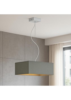 Szara lampa wisząca do kuchni nad blat w stylu skandynawskim SANGRIA GOLD ze sklepu Lysne w kategorii Lampy wiszące - zdjęcie 181840151