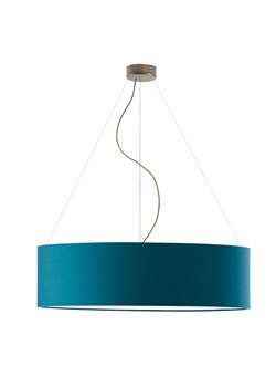 Designerska lampa wisząca z regulacją PORTO fi - 80 cm - kolor morski ze sklepu Lysne w kategorii Lampy wiszące - zdjęcie 181840220