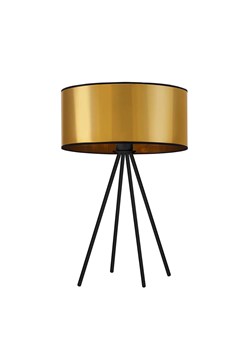 Czarno złota lampa stołowa do salonu SIERRA MIRROR ze sklepu Lysne w kategorii Lampy stołowe - zdjęcie 181841614