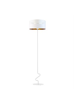 Biała lampa podłogowa JERSEY GLAM w stylu glamour ze sklepu Lysne w kategorii Lampy podłogowe - zdjęcie 181841891
