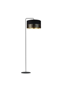 Czarno-złota lampa podłogowa do salonu BOLIVIA GLAM ze sklepu Lysne w kategorii Lampy podłogowe - zdjęcie 181841893
