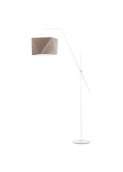 Klasyczna lampa podłogowa z regulowanym beżowym abażurem TOLEDO ze sklepu Lysne w kategorii Lampy podłogowe - zdjęcie 181842094