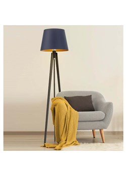 Elegancka lampa podłogowa na trójnogu CURACAO GOLD ze sklepu Lysne w kategorii Lampy podłogowe - zdjęcie 181843153