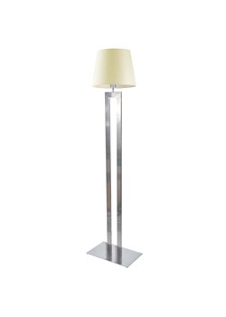 Klasyczna lampa stojąca LED do sypialni z abażurem ecru VEGAS ze sklepu Lysne w kategorii Lampy podłogowe - zdjęcie 181844153
