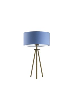 Lampka nocna LED do pokoju dziecka ALTA z niebieskim abażurem ze sklepu Lysne w kategorii Lampy dziecięce - zdjęcie 181844172