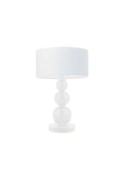 Biała lampka nocna z abażurem HONOLULU ze sklepu Lysne w kategorii Lampy stołowe - zdjęcie 181844462