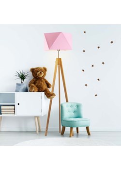 Lampa podłogowa do pokoju dziecięcego LAGOS z różowym abażurem ze sklepu Lysne w kategorii Lampy dziecięce - zdjęcie 181844472