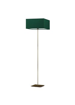 Oryginalna lampa stojąca do salonu PRAGA z abażurem w kolorze zieleni butelkowej ze sklepu Lysne w kategorii Lampy podłogowe - zdjęcie 181844544