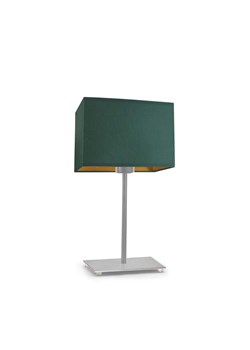 Lampka nocna stołowa AMALFI GOLD zieleń butelkowa ze sklepu Lysne w kategorii Lampy stołowe - zdjęcie 181844652