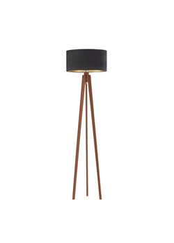 Drewniana lampa stojąca do czytania MIAMI VELUR ze sklepu Lysne w kategorii Lampy podłogowe - zdjęcie 181844741