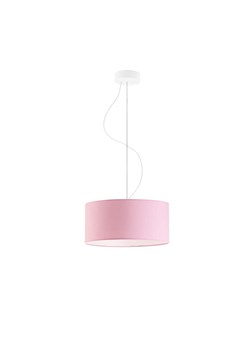 Biało-różowy żyrandol dla dziewczynki HAJFA fi - 30 cm ze sklepu Lysne w kategorii Lampy dziecięce - zdjęcie 181846423