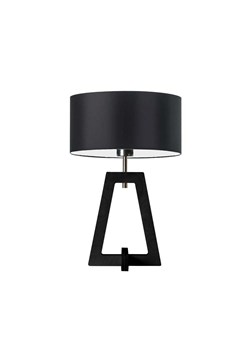 Czarna lampka nocna drewniana CLIO ze sklepu Lysne w kategorii Lampy stołowe - zdjęcie 181846473