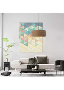 Lampa sufitowa wisząca SINTRA ECO fi - 50 cm - kolor orzechowy ze sklepu Lysne w kategorii Lampy wiszące - zdjęcie 181846690