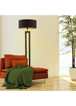 Czarna lampa podłogowa glamour KALIFORNIA GOLD ze sklepu Lysne w kategorii Lampy podłogowe - zdjęcie 181846804