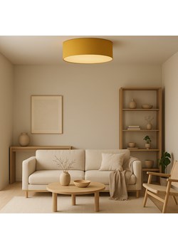 Lampa sufitowa musztardowa DUBAJ fi - 50 cm ze sklepu Lysne w kategorii Lampy dziecięce - zdjęcie 181846891